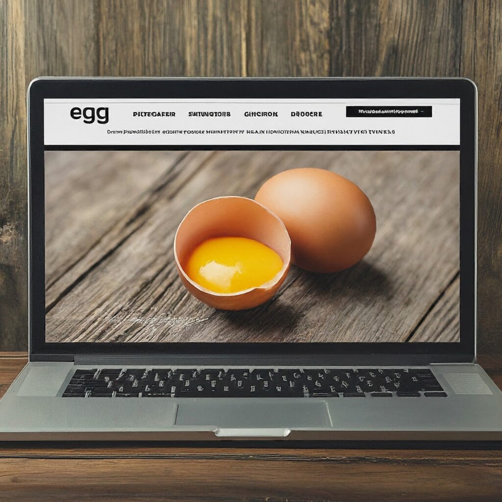 Egg Selling Business: Creating a Professional Online Presence