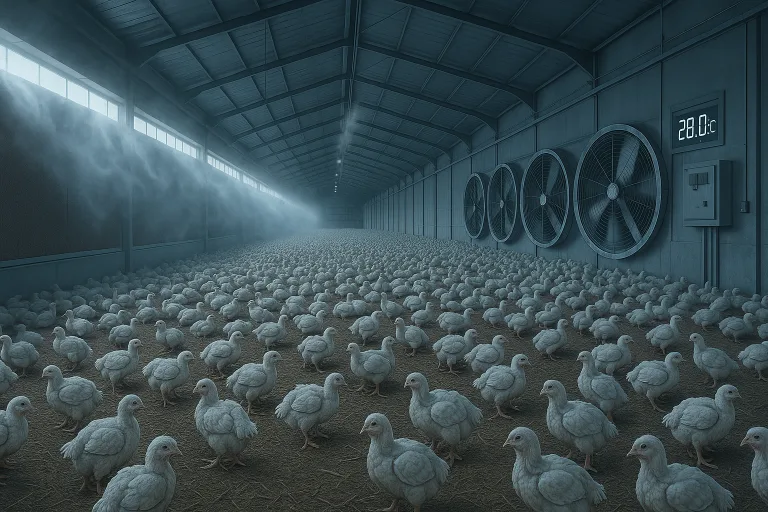 Essential Hot Weather Management for Broiler Farmers