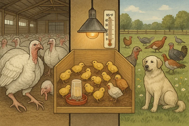 The Comprehensive Guide to Small-Flock Turkey Production: From Poult to Profit